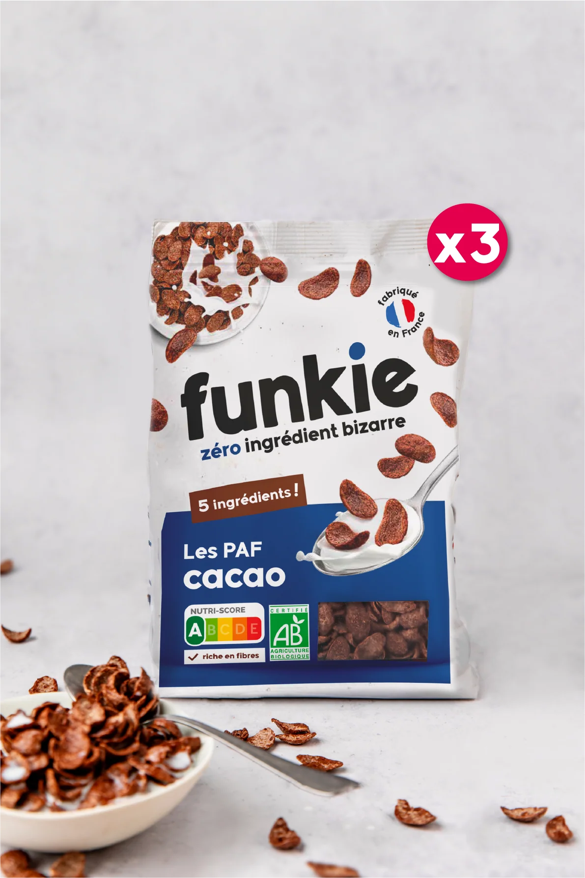 LOT PAF Cacao x3