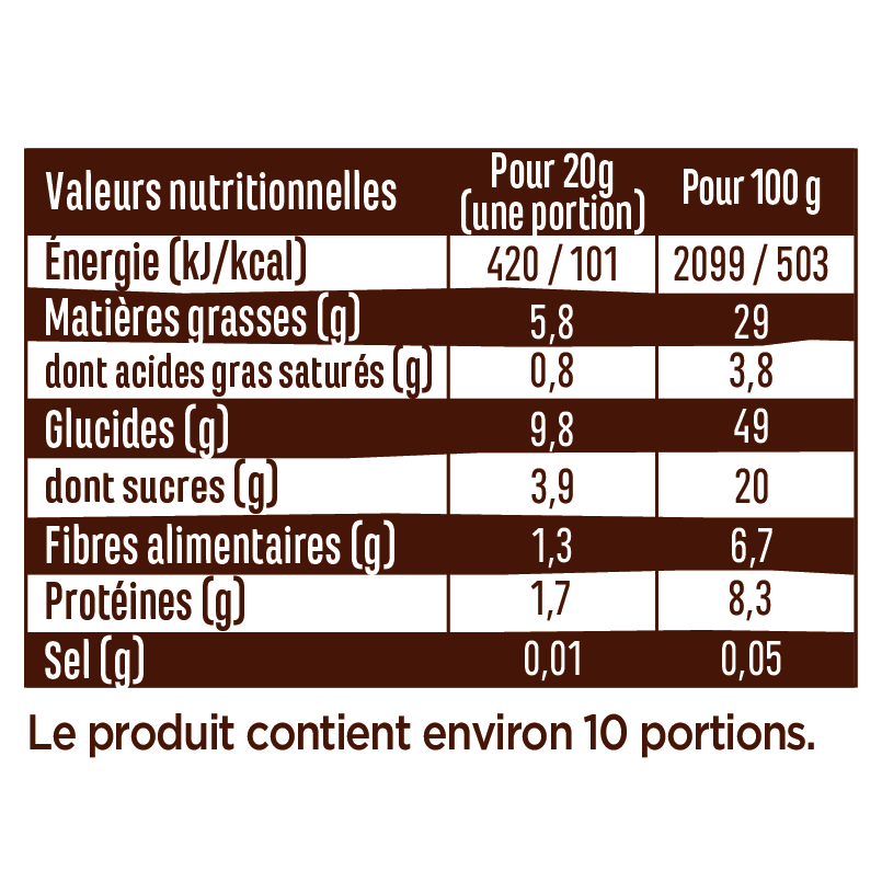La pâte à tartiner Au Granola • cacao-noisette - Image 6